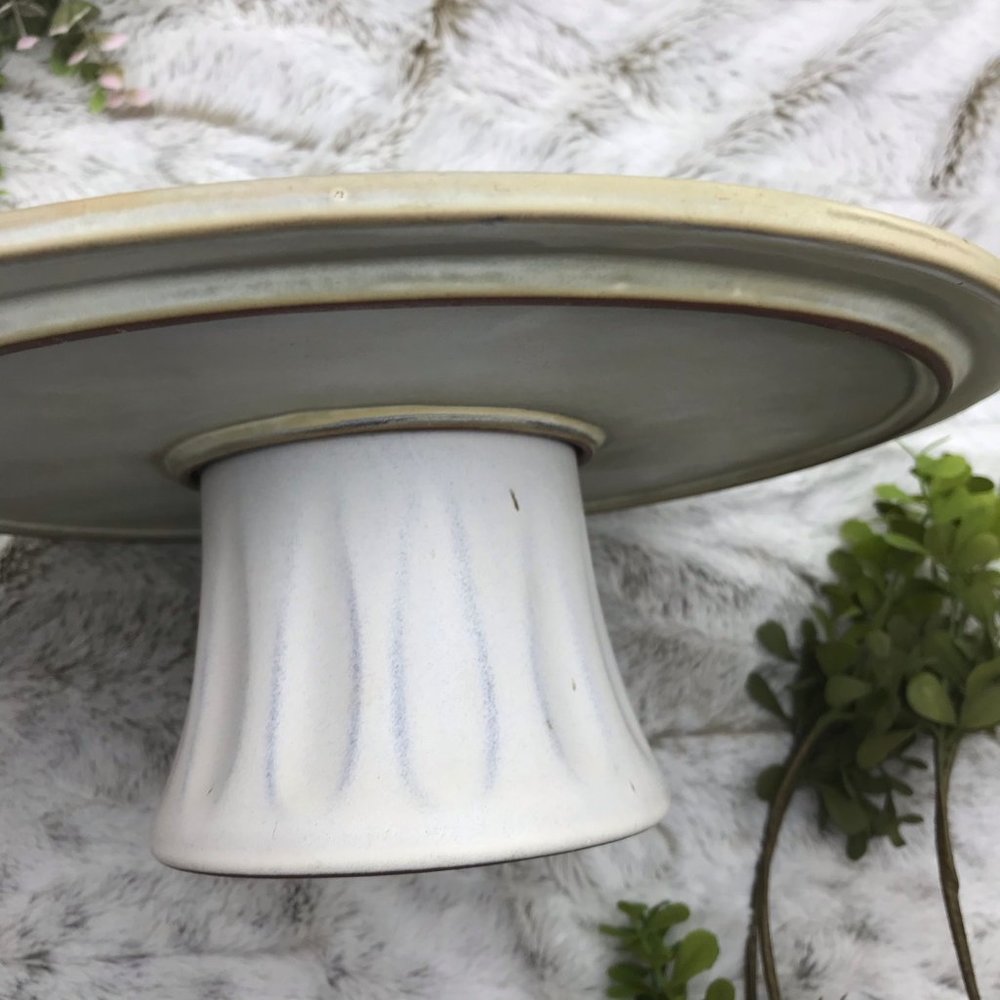 [Threshold] Rustic Farmhouse Snowflake Cake Stand - Picture 2 of 10